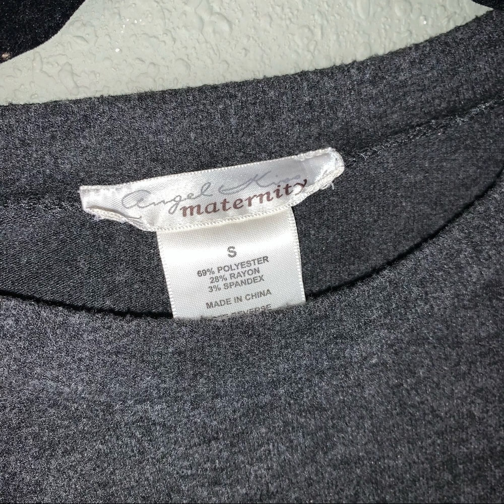 Maternity You’re Kickin Me Smalls Top - Picture 5 of 8